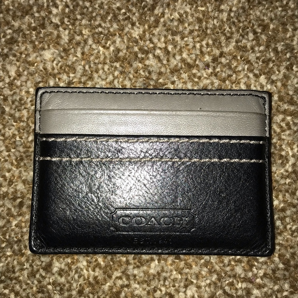 Coach card holder